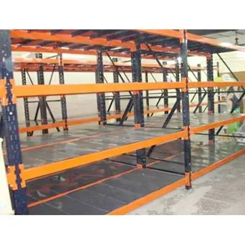 Slotted Angle Heavy Duty Rack In Maner
