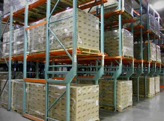 Warehouse Pallet Storage Rack In Maner